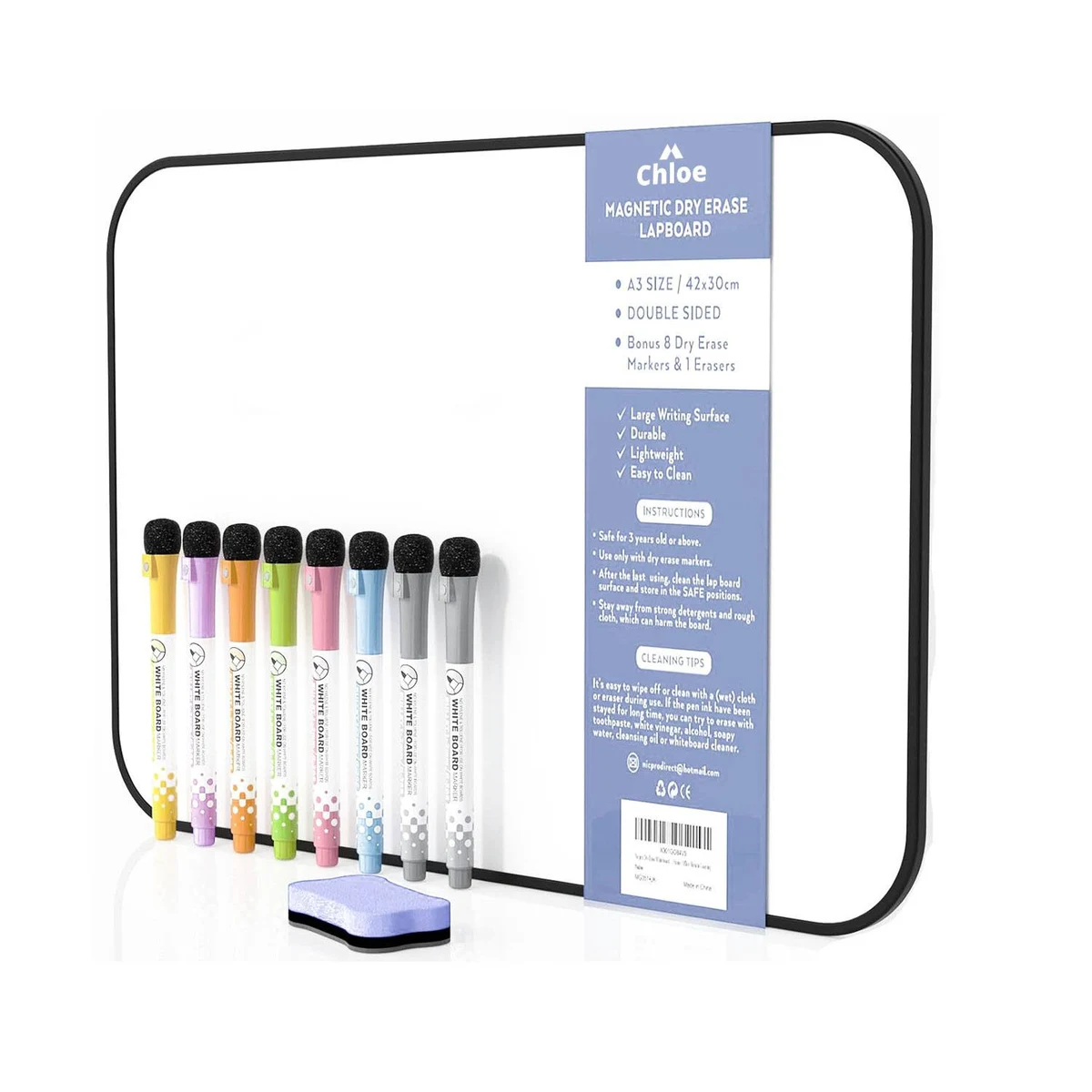 School Office Whiteboard W/ Pen Set 1