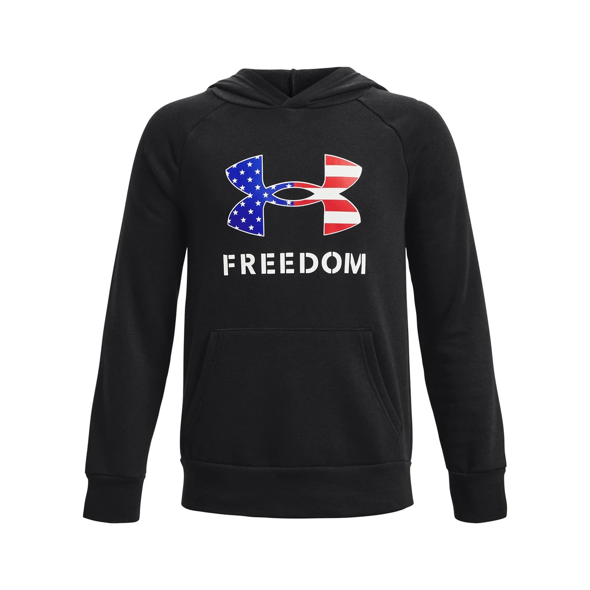 Boys' UA Freedom Rival Fleece Big Flag Logo Hoodie 1