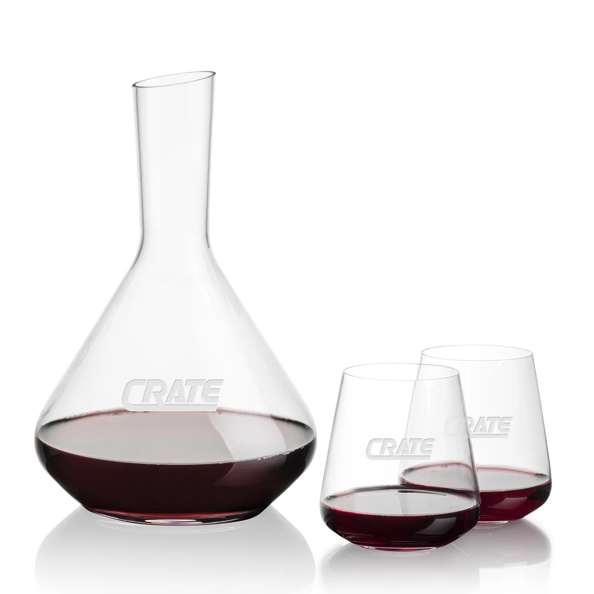 Terrassa Carafe & Breckland Stemless Wine 1