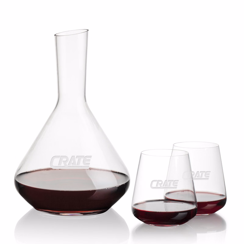 Terrassa Carafe & Breckland Stemless Wine