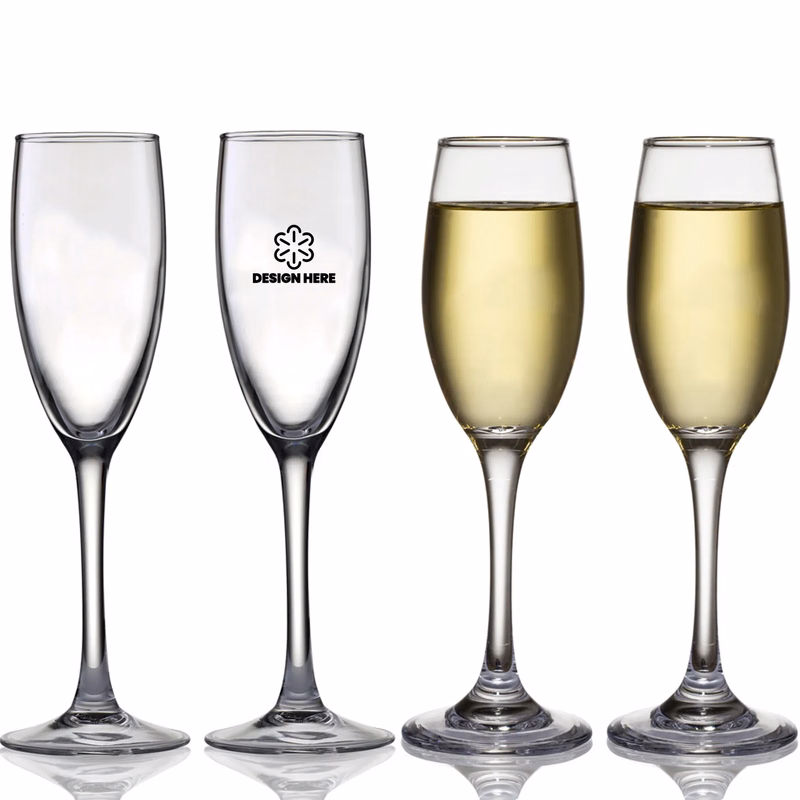 6 oz. Clear Glass Champagne Cup
