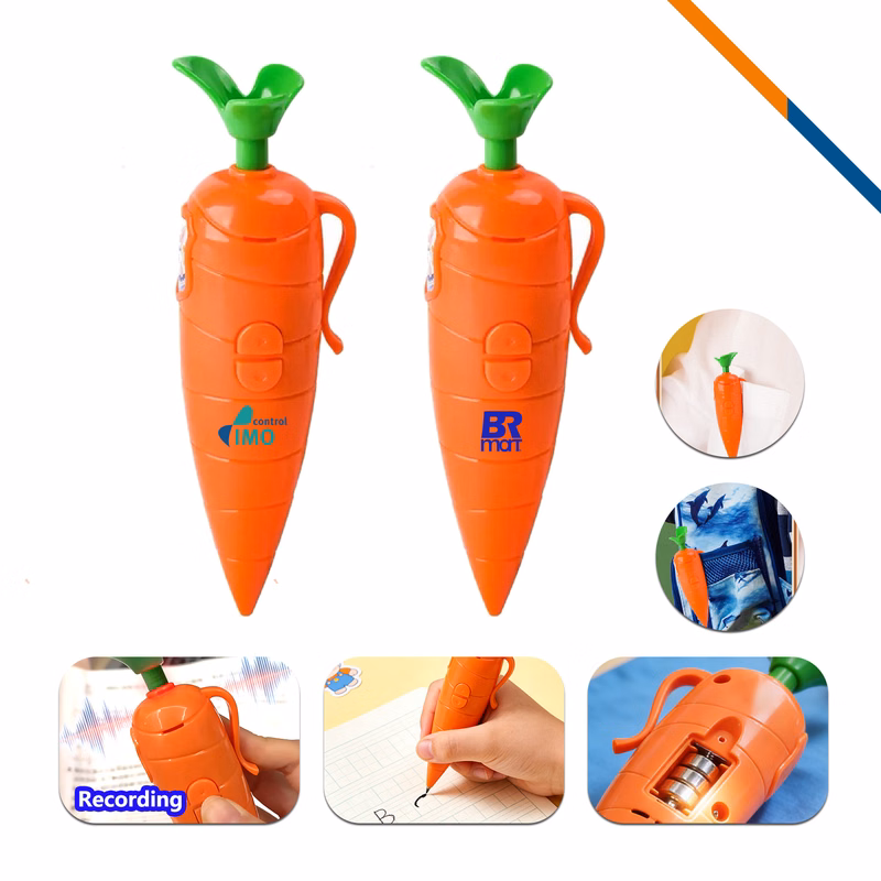 RootClip Carrot Voice Recorder Pen