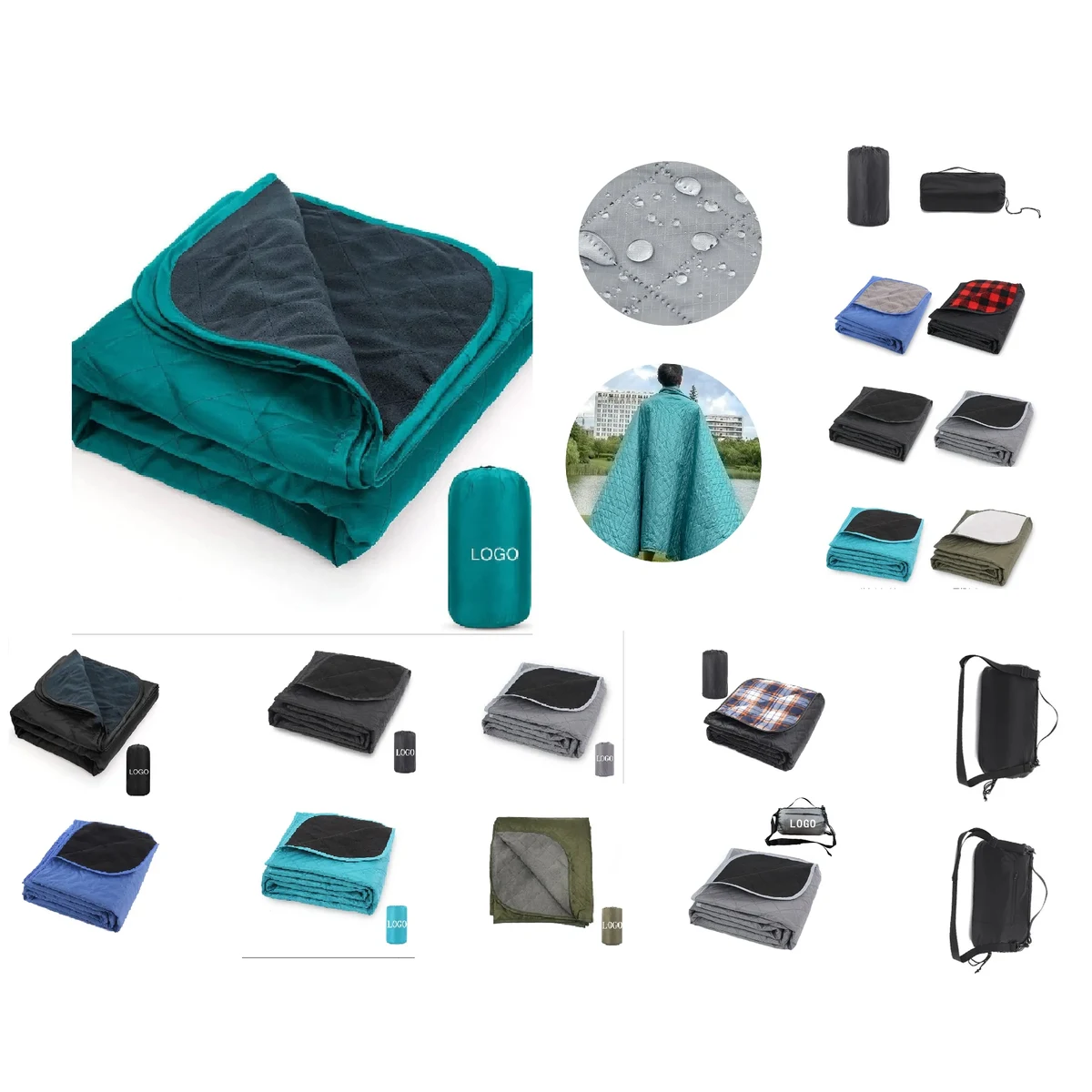 Outdoor Waterproof Camping Blanket Picnic Mat 1
