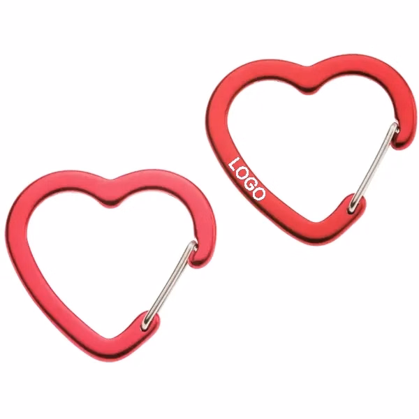 Heart-shaped Gear Carabiner