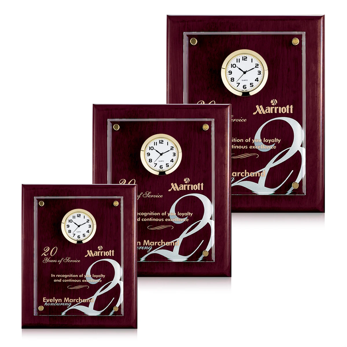 Hammond Clock - Rosewood 1