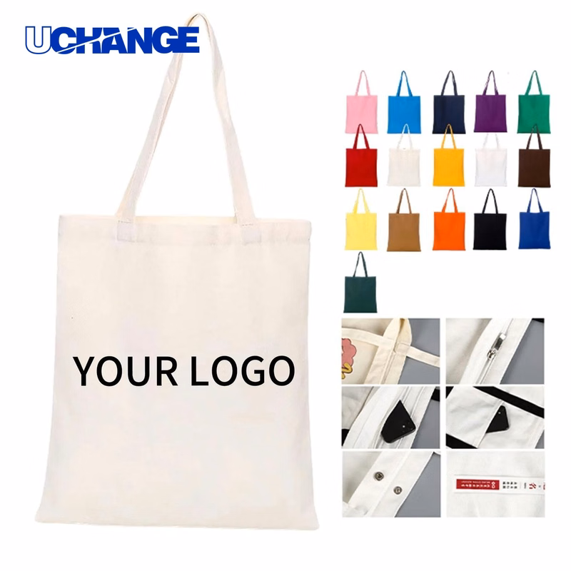 Printed Canvas Tote Bag Carrier for Events