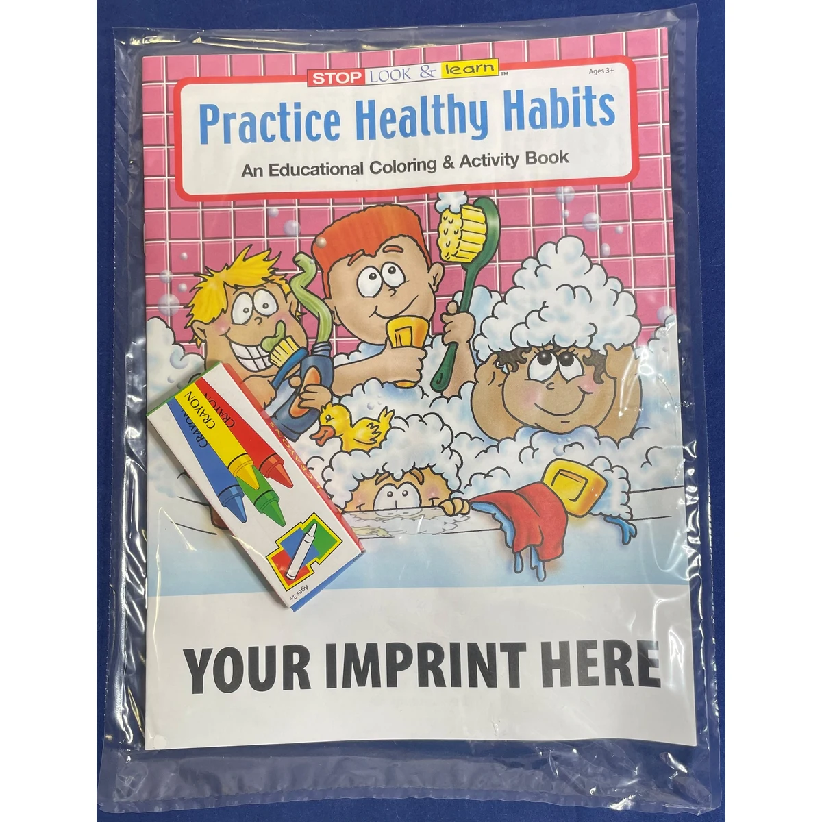 COLORING SET - Practice Healthy Habits Coloring Book Fun Pack 1