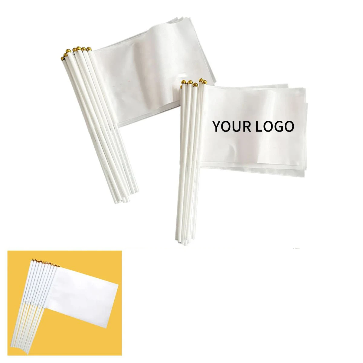 Durable Polyester Handheld Small Flag 1