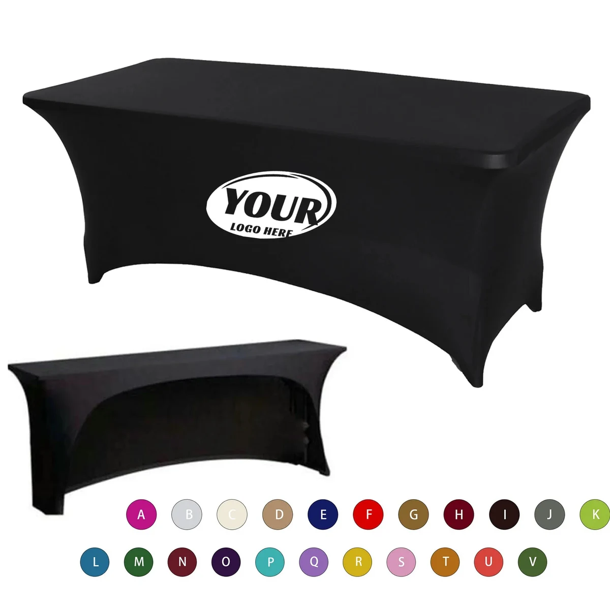 6FT Stretch Tablecloth MOQ 1PCS 1