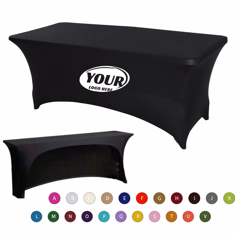 6FT Stretch Tablecloth MOQ 1PCS