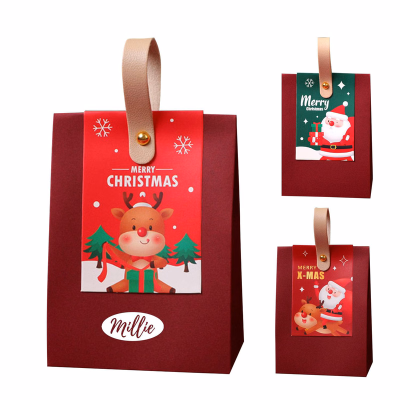 Christmas Gift Bags Party Favor Boxes