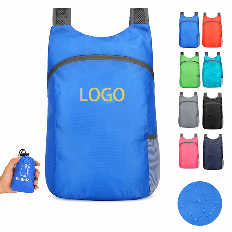 MOQ 20 68oz Foldable Waterproof Light-Weight Oxford Backpack