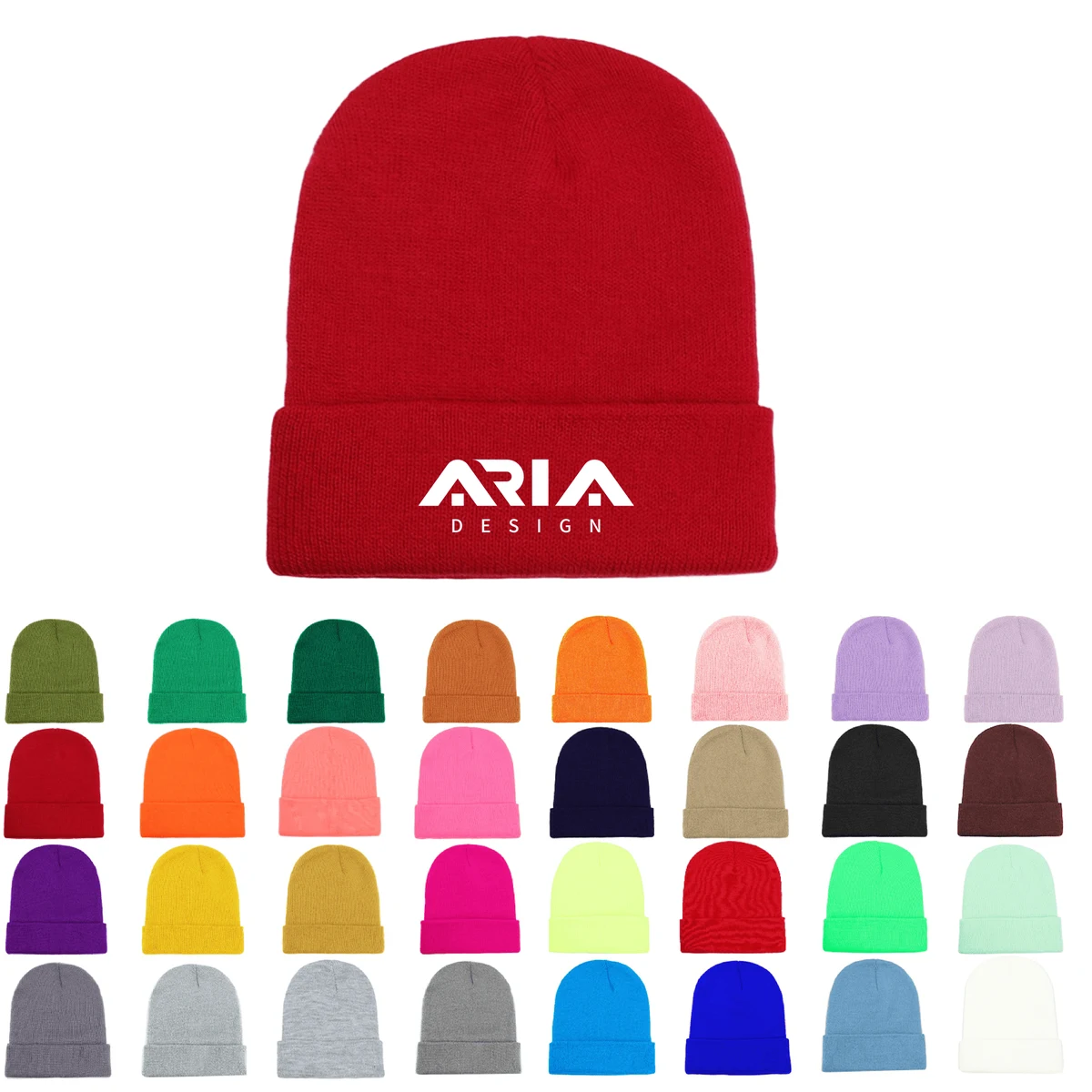 Unisex Acrylic Winter Warm Beanie 1