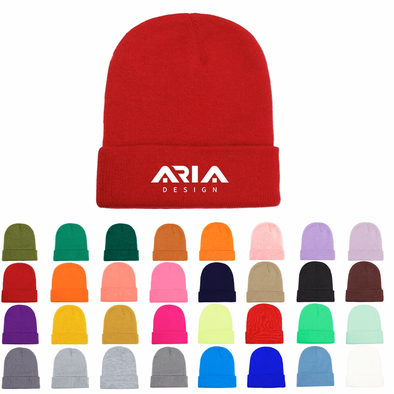 Unisex Acrylic Winter Warm Beanie