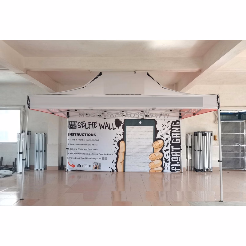 Aluminum Frame 10'x15' Full Color Pop Up Canopy Tent