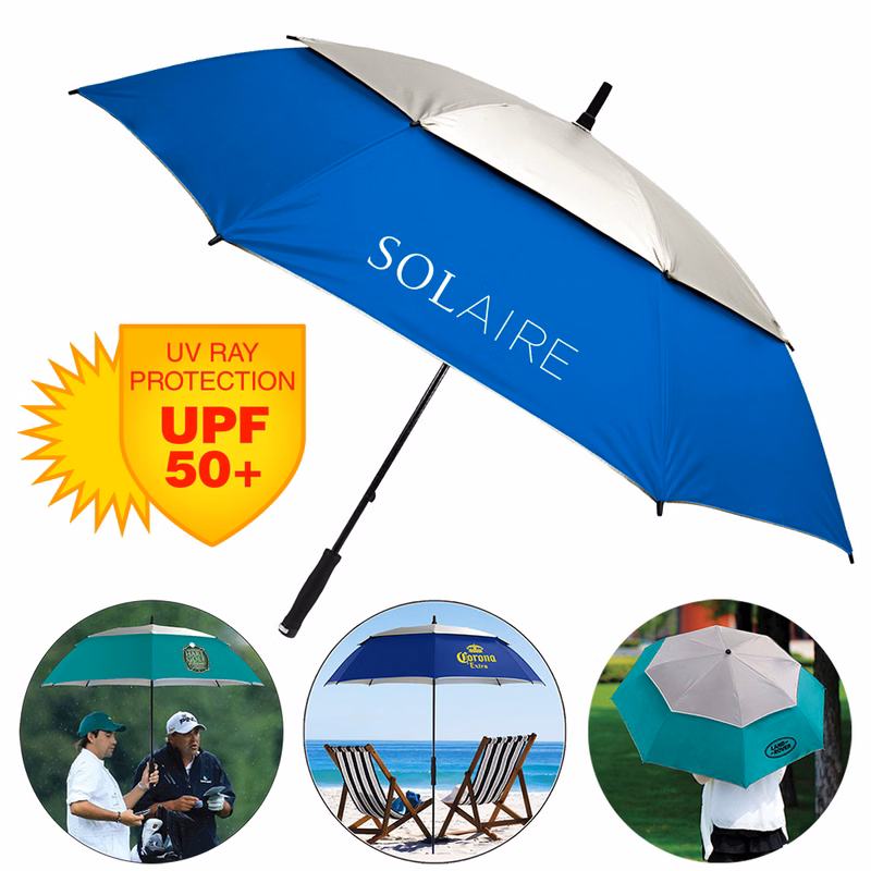 The Vented UV Golf/Beach Umbrella