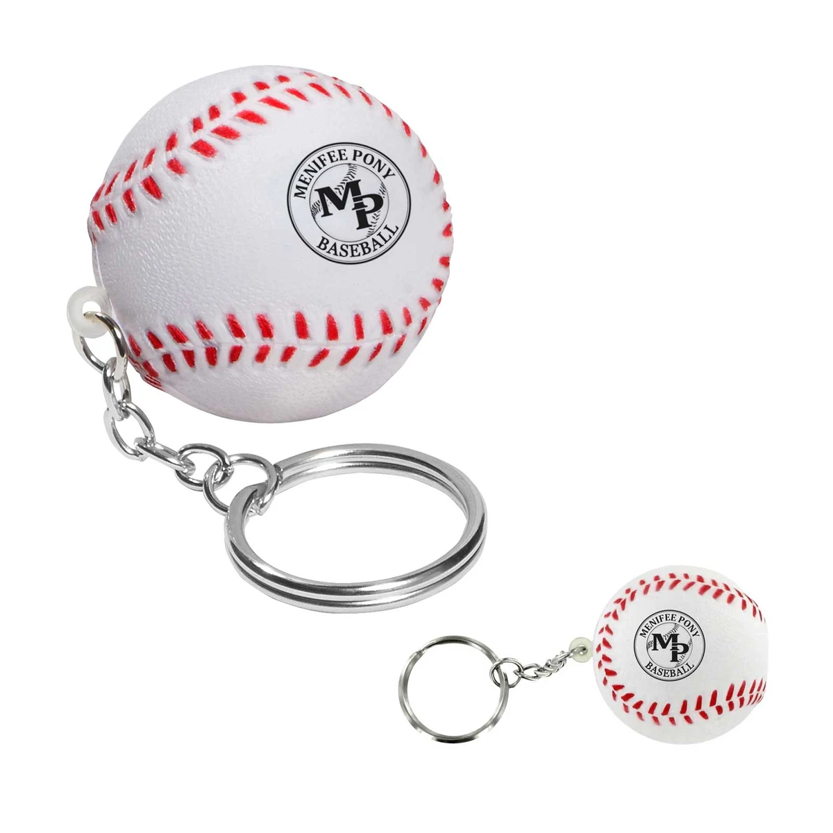 Baseball Stress Reliever Keychain 1
