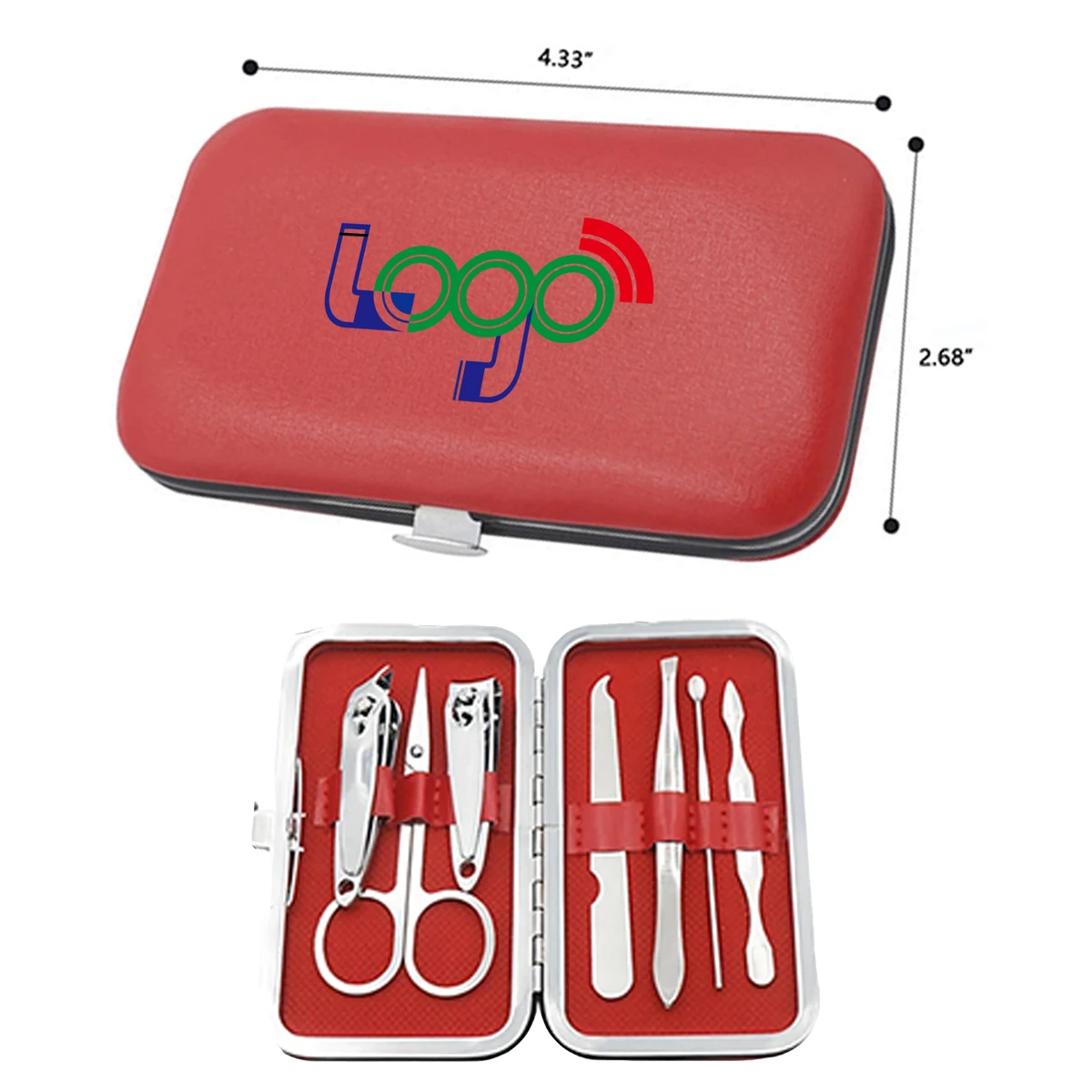 Durable Stainless Steel Nail Scissors Manicure Set 1