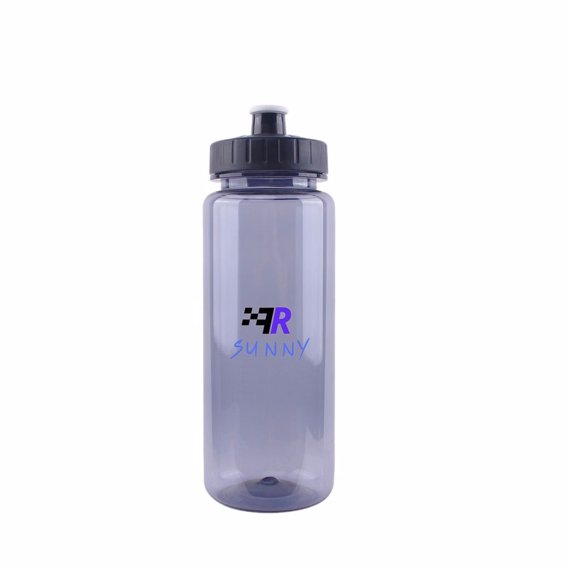 Push Pull Spout Sports Water Bottle