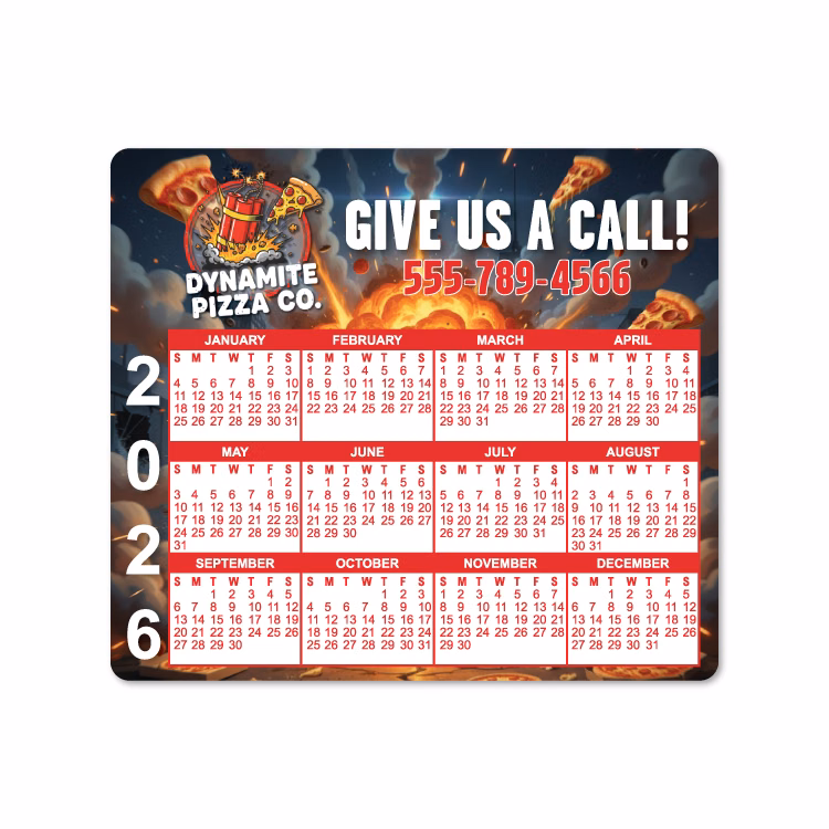 Calendar Rectangle 3 Day Magnet - Full Color