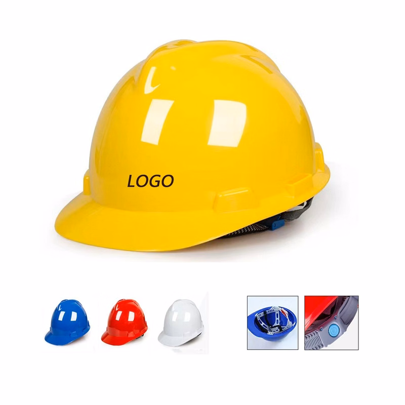 Impact Protection And Adjustment Crown Strap Safety Helmet