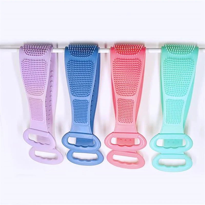 Lengthened Silicone Exfoliating Shower Towel 1