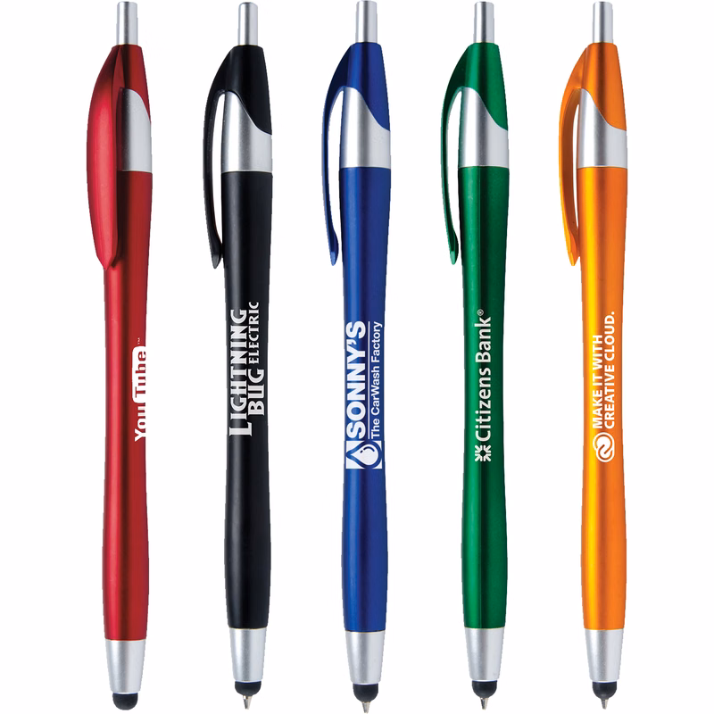 Javalina® Metallic Stylus Pen (Pat #D709,949)