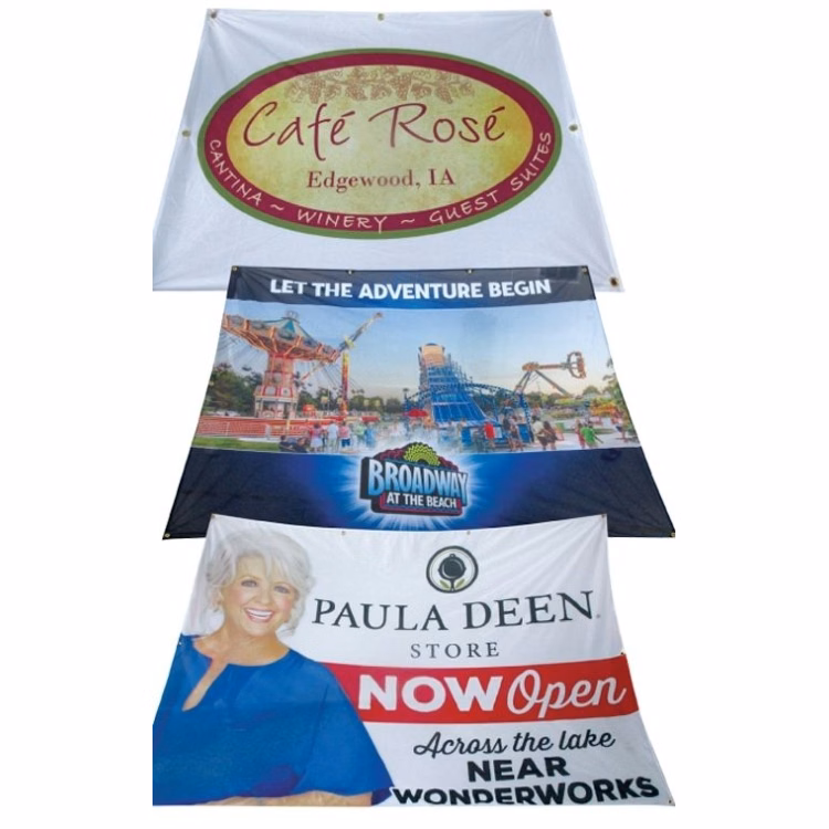 Double Sided Fabric Banner (10'x10')