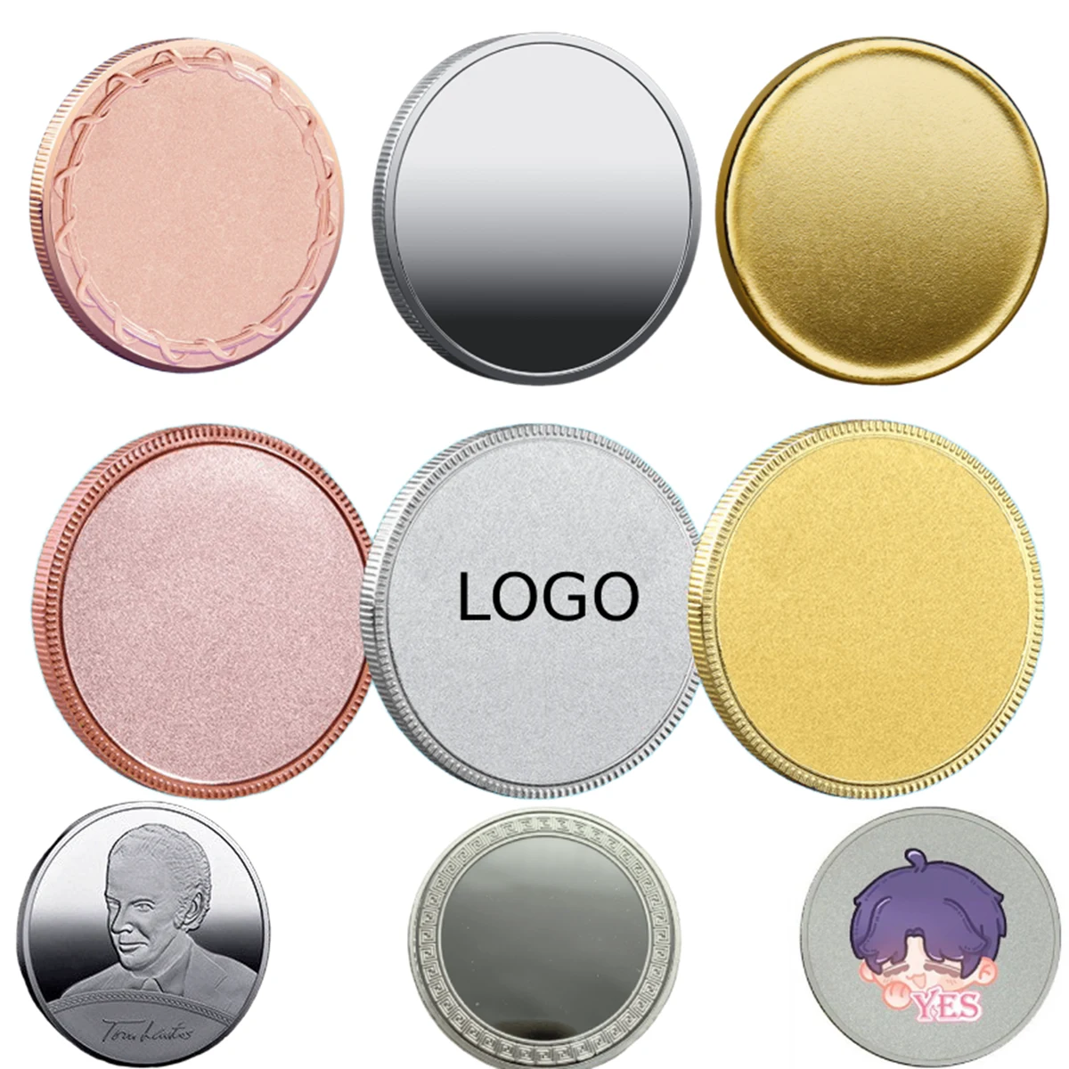 Custom Logo Metal Commemorative Coin 1