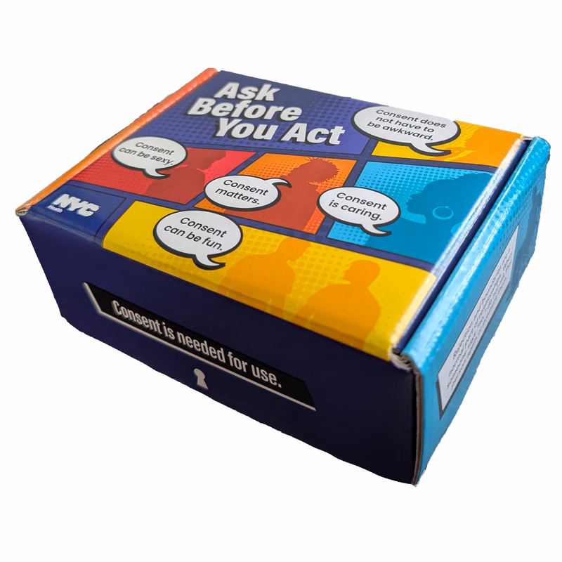 5" x 4" x 2" - E Flute Outside Tuck Box