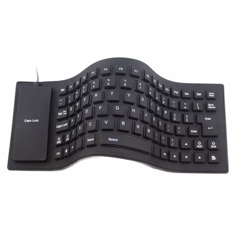 Waterproof Foldable Silicone Keyboard