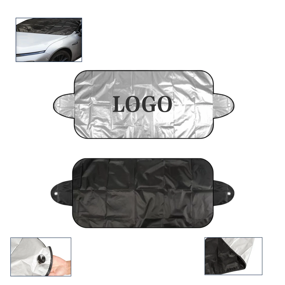 Reversible Windshield Weather Cover 1