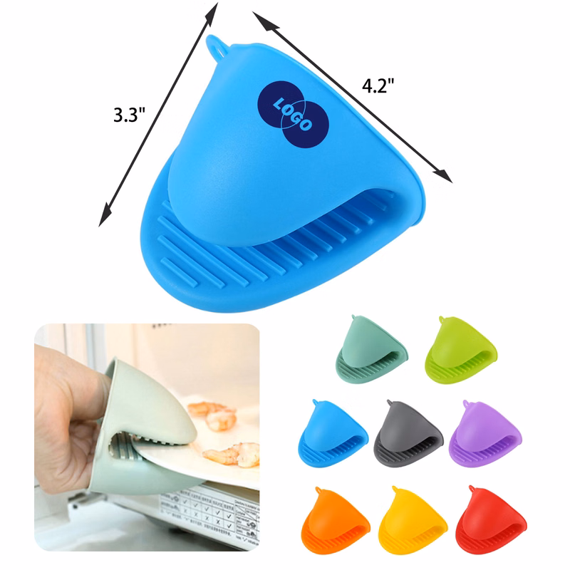 MOQ 50 PCS Durable Silicone Cooking Pinch Mitt