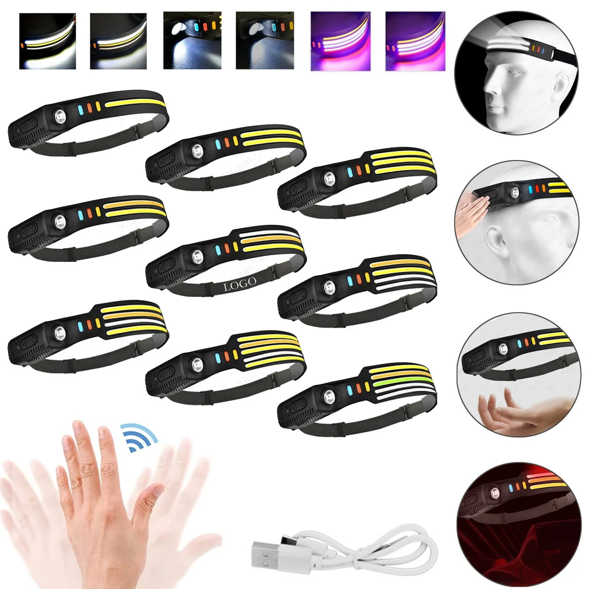 High Light Outdoor Sensor Headlamp 1
