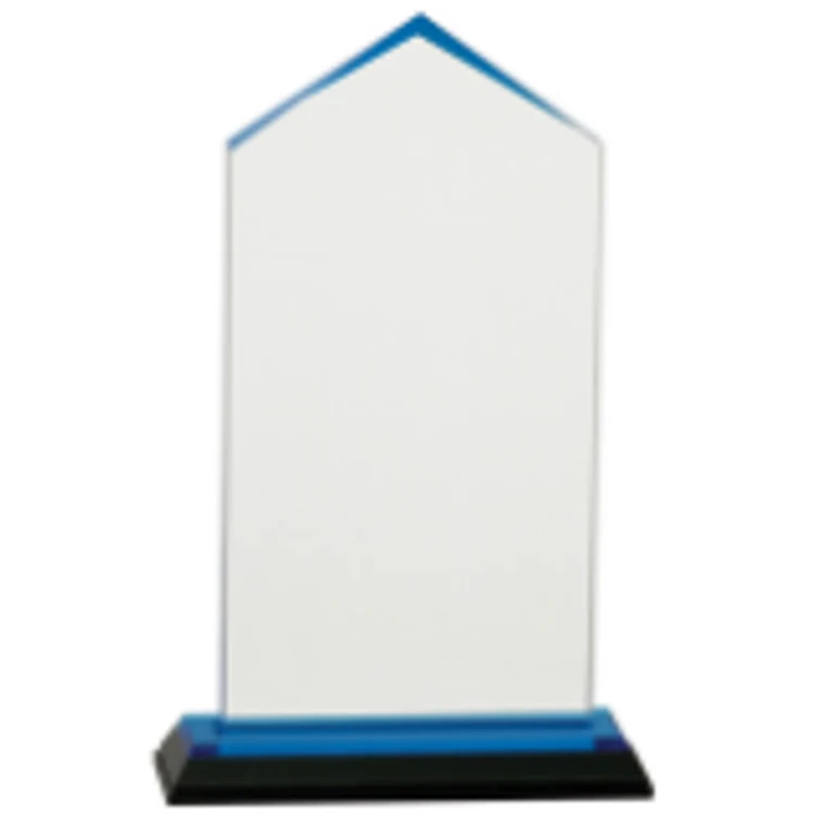 7.5" Blue Jewel Impress Acrylic Award 1