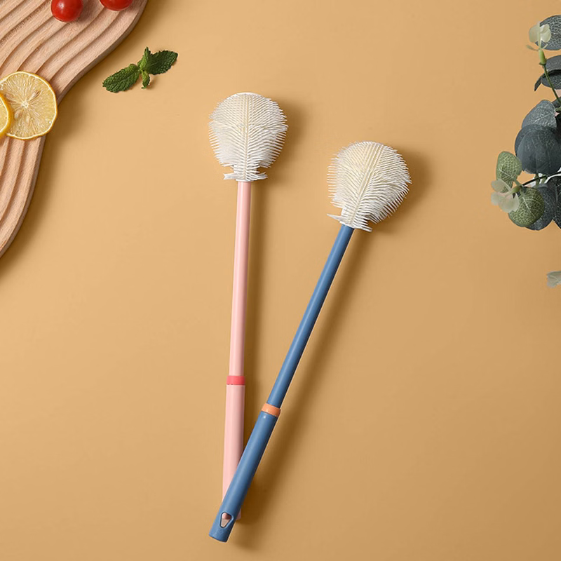 Household Multifunctional Silicone Bottle Cleaning Brush