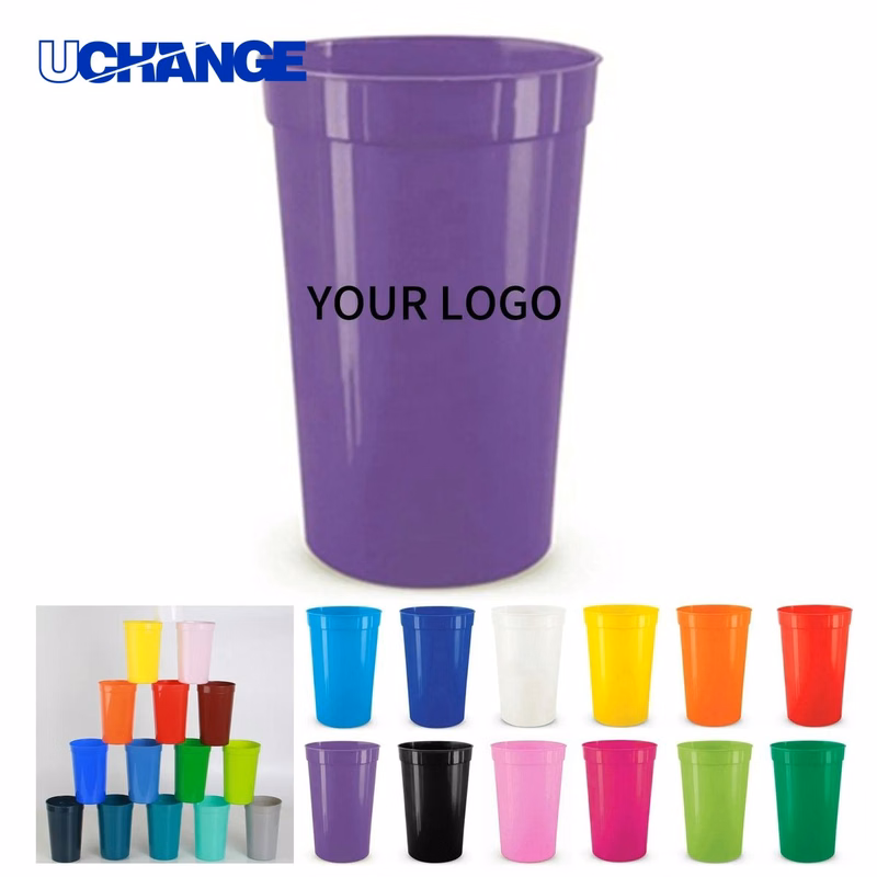 Plastic Stadium Cup 16oz for Celebrations or Daily Use