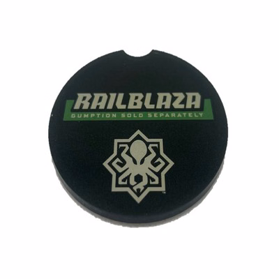 USA Made AutoAcrylic UV Full Color Acrylic Car Coaster with Felt Back