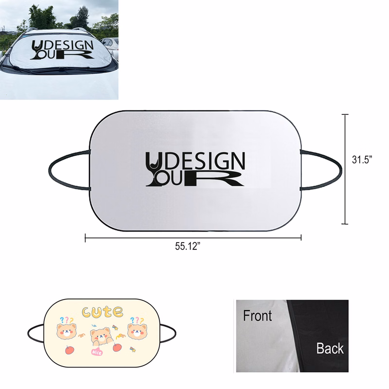 Magic Foldable Universal Folding Car Sunshade MOQ10