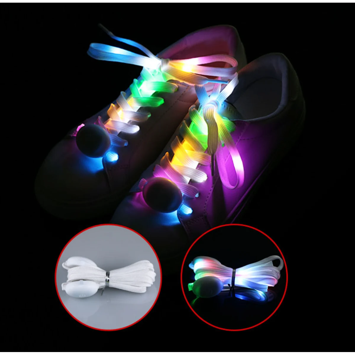 LED Flash Shoelaces 1