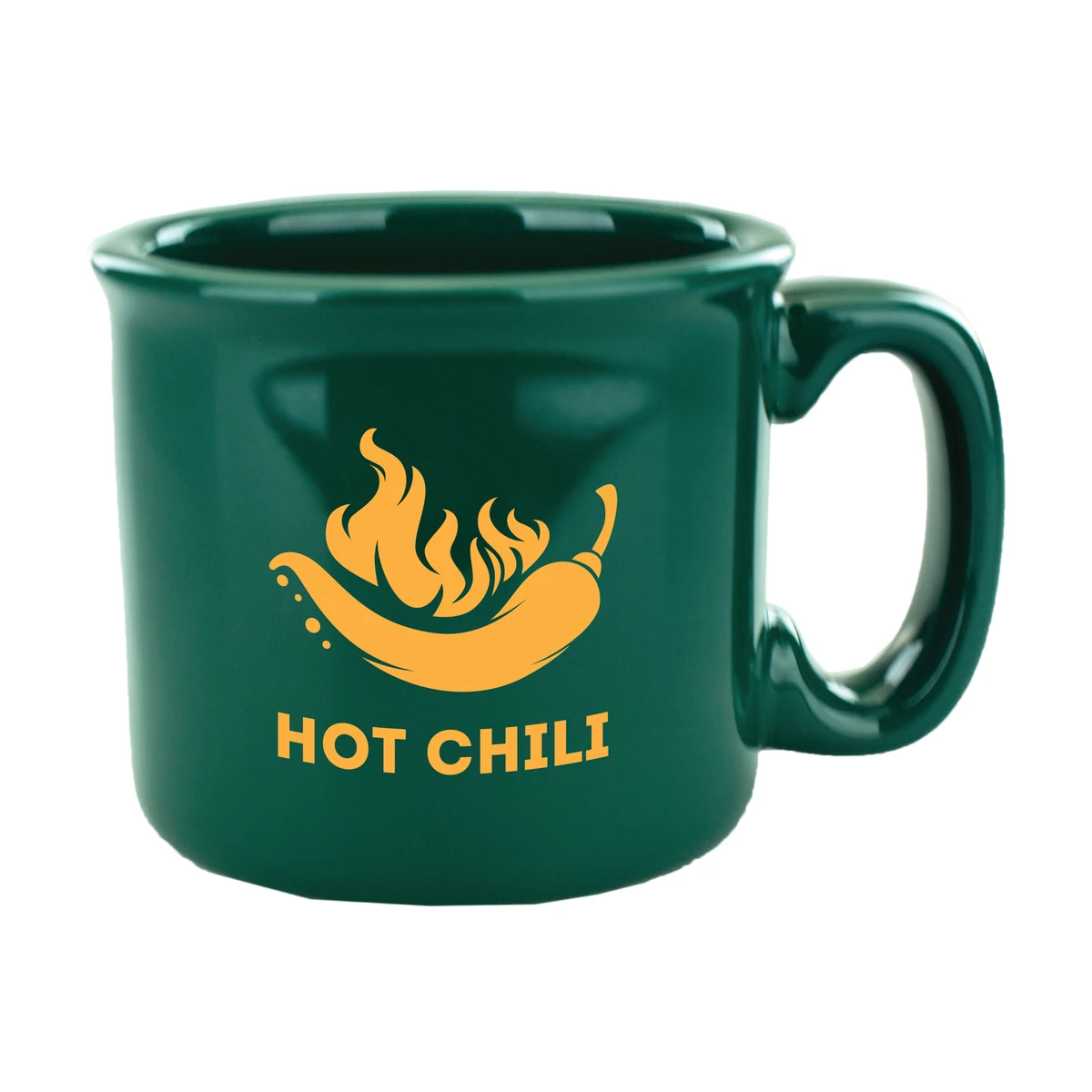 15 oz. Solid Green Campfire Mug 1