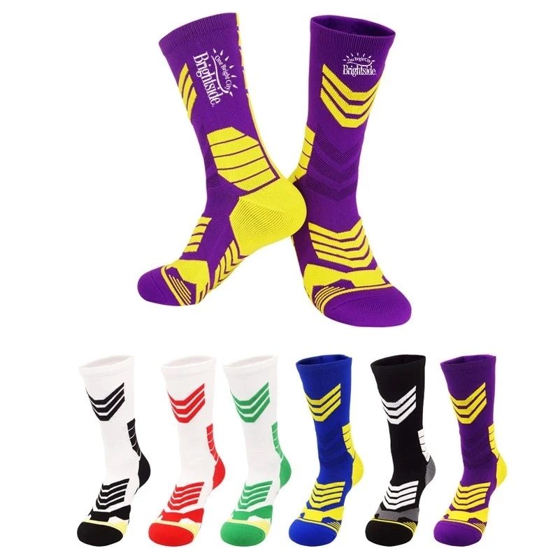 Non-Skid Basketball Crew Socks 1