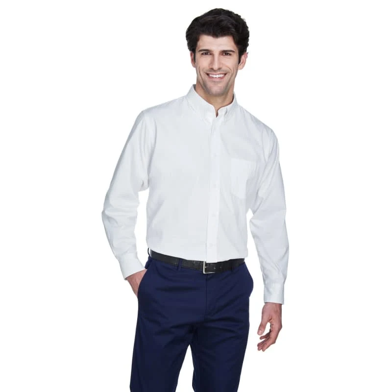 UltraClub Men's Whisper Twill 1