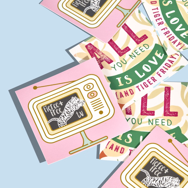 2"x2" Custom Square Sticker (High Quantity)