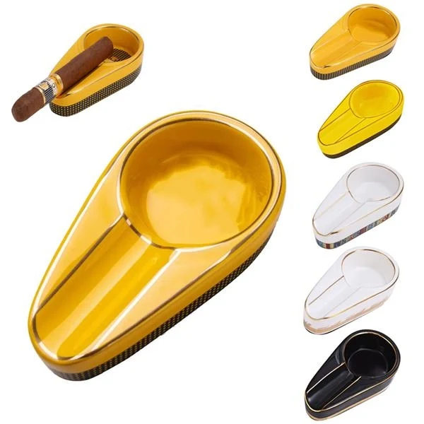 Mini Ceramic Cigar Ashtray 1