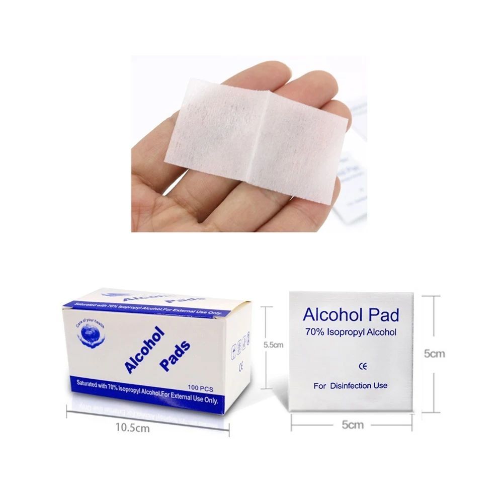 70%-75%Alcohol Disposable Antibacterial Wet Cotton Pads 1