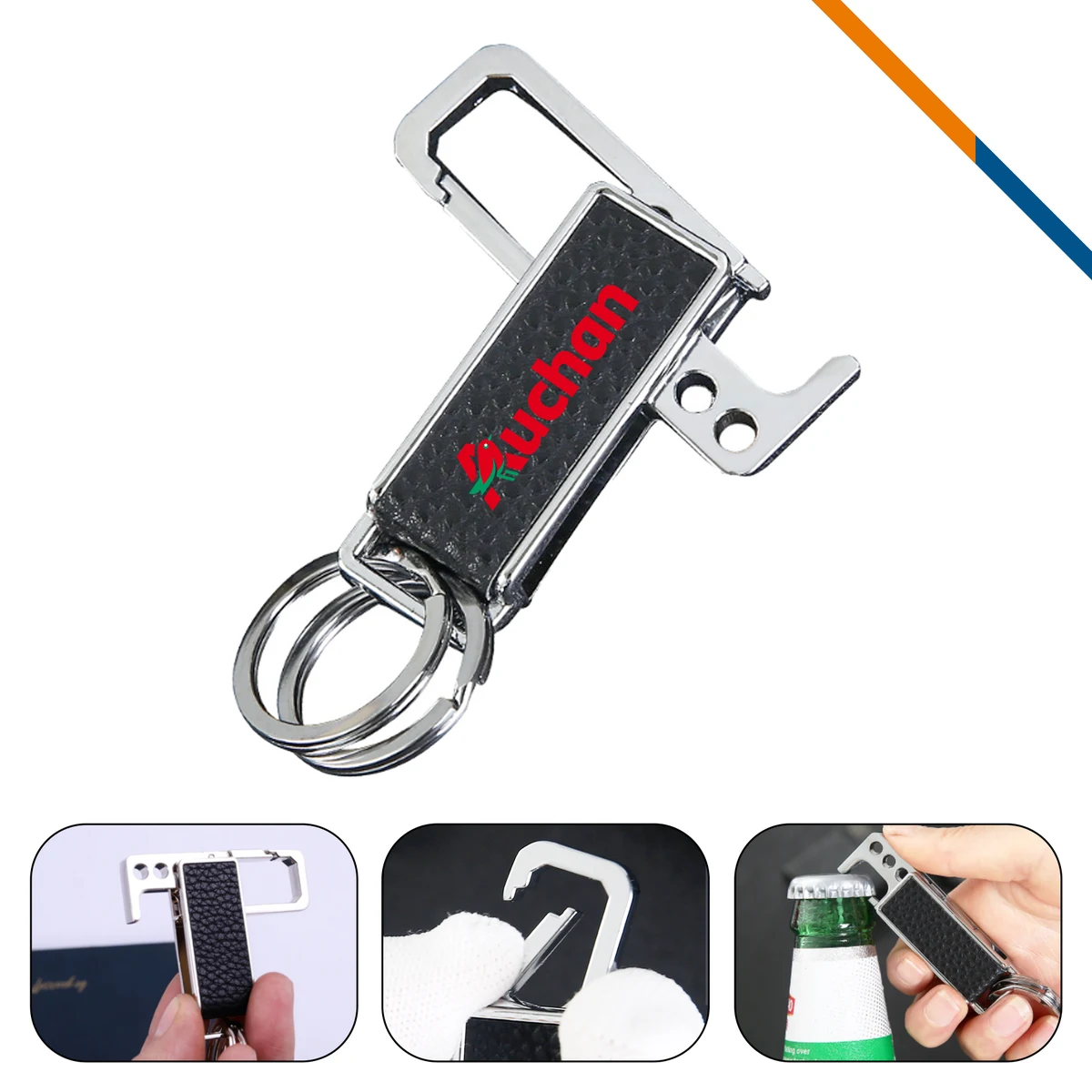 Ruzz 2in1 Metal Keychain 1