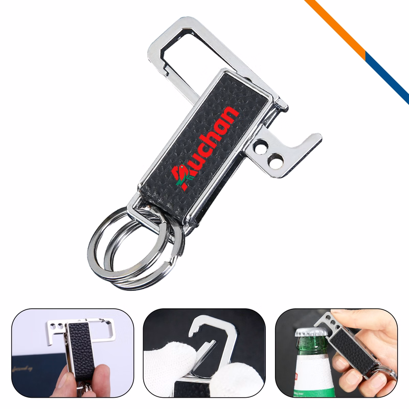 Ruzz 2in1 Metal Keychain