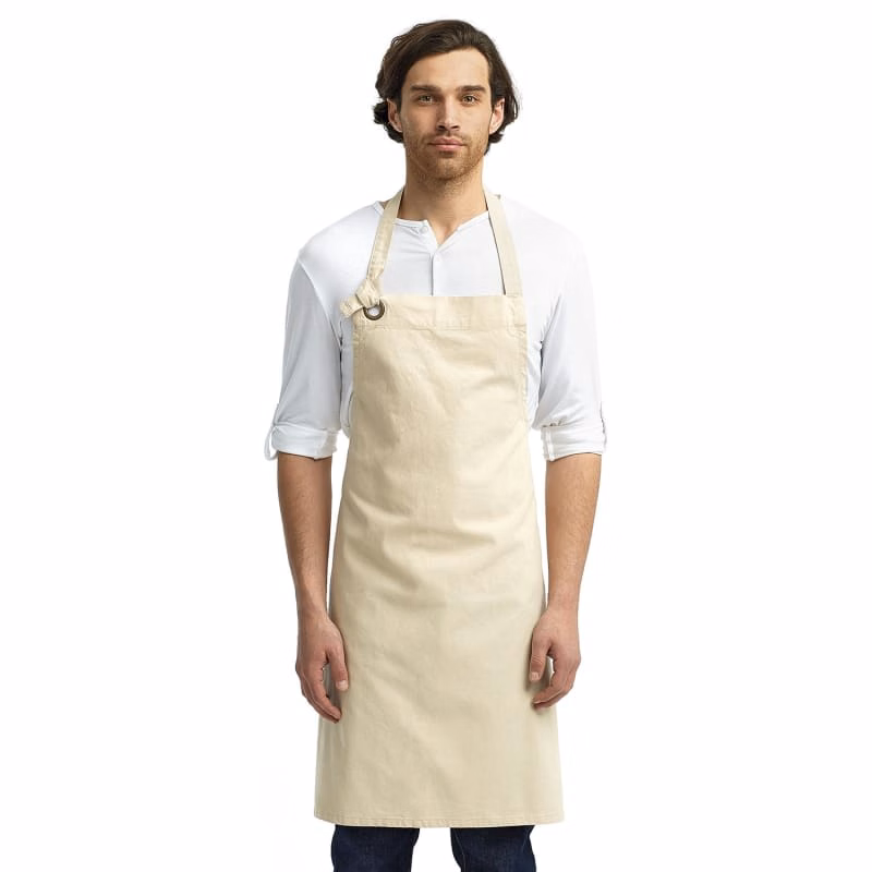 Artisan Collection By Reprime Unisex Calibre Heavy Cotton Canvas Bib Apron