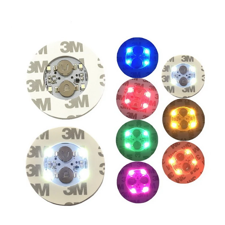 Led Light Up Coaster Sticker 1